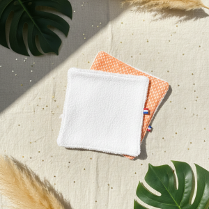 Lot de 2 lingettes démaquillantes Mila