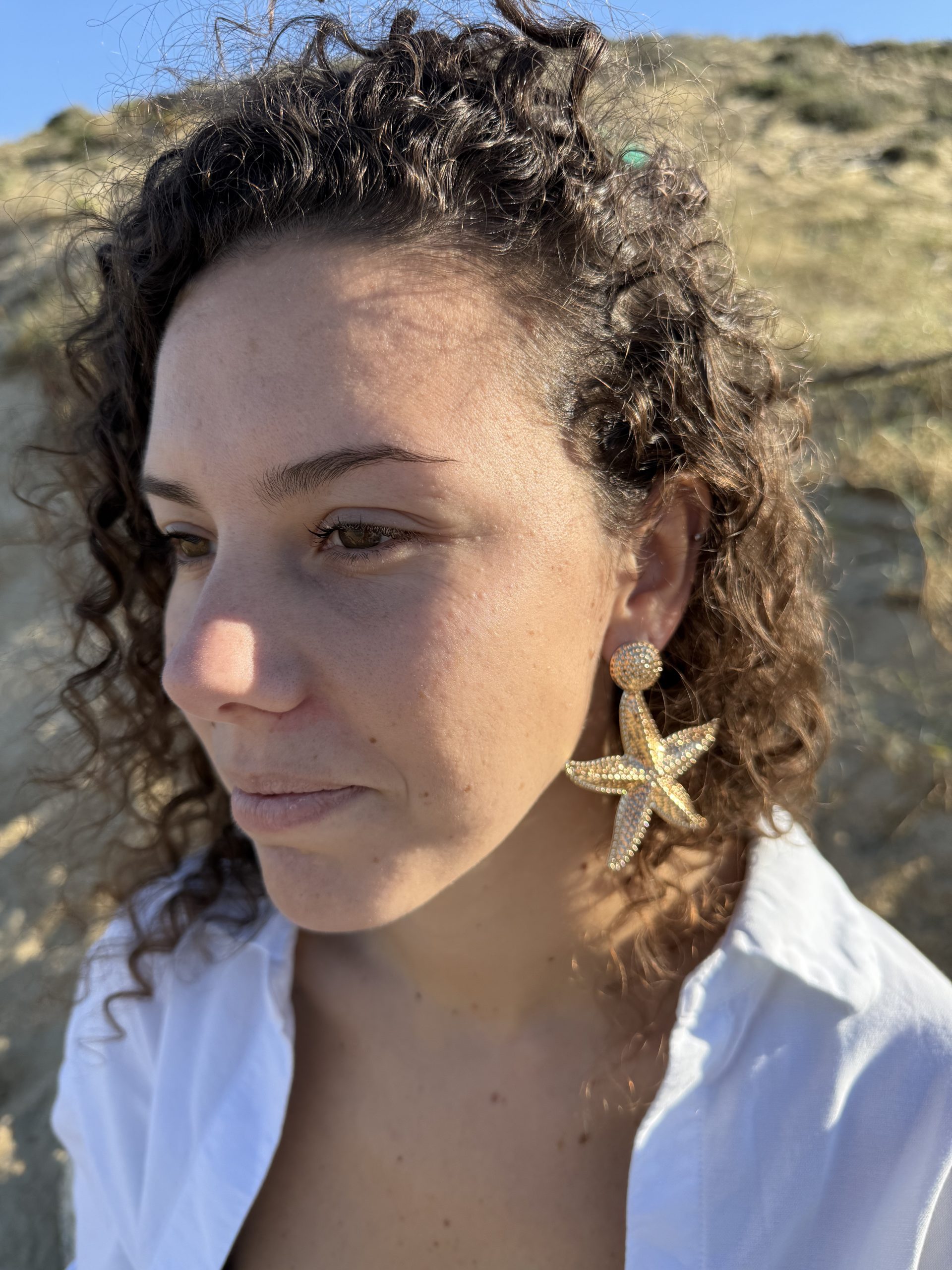 boucles d'oreille Camélia – Image 6