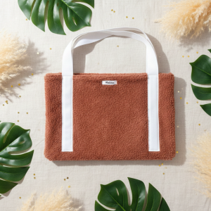 Cabas chic Teddy rouille