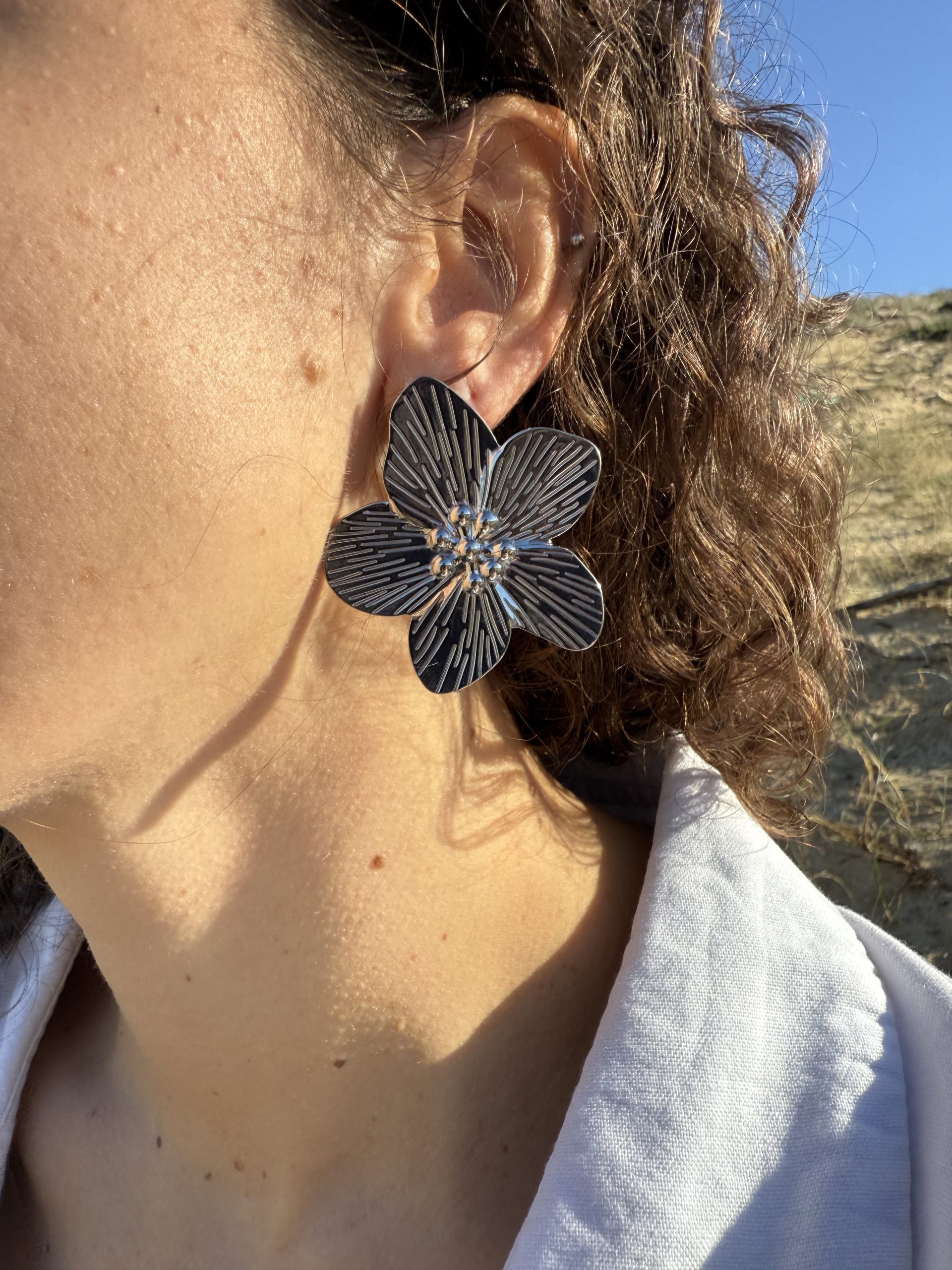 Boucles d'oreille Flora