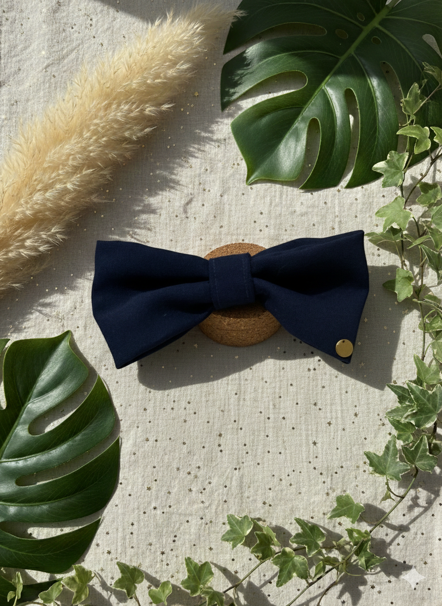 Barrette noeud Claudia