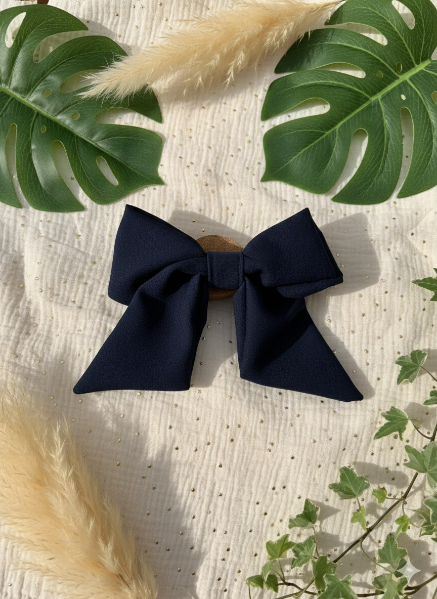 Barrette noeud Elena
