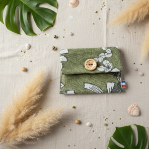 Porte cartes vert