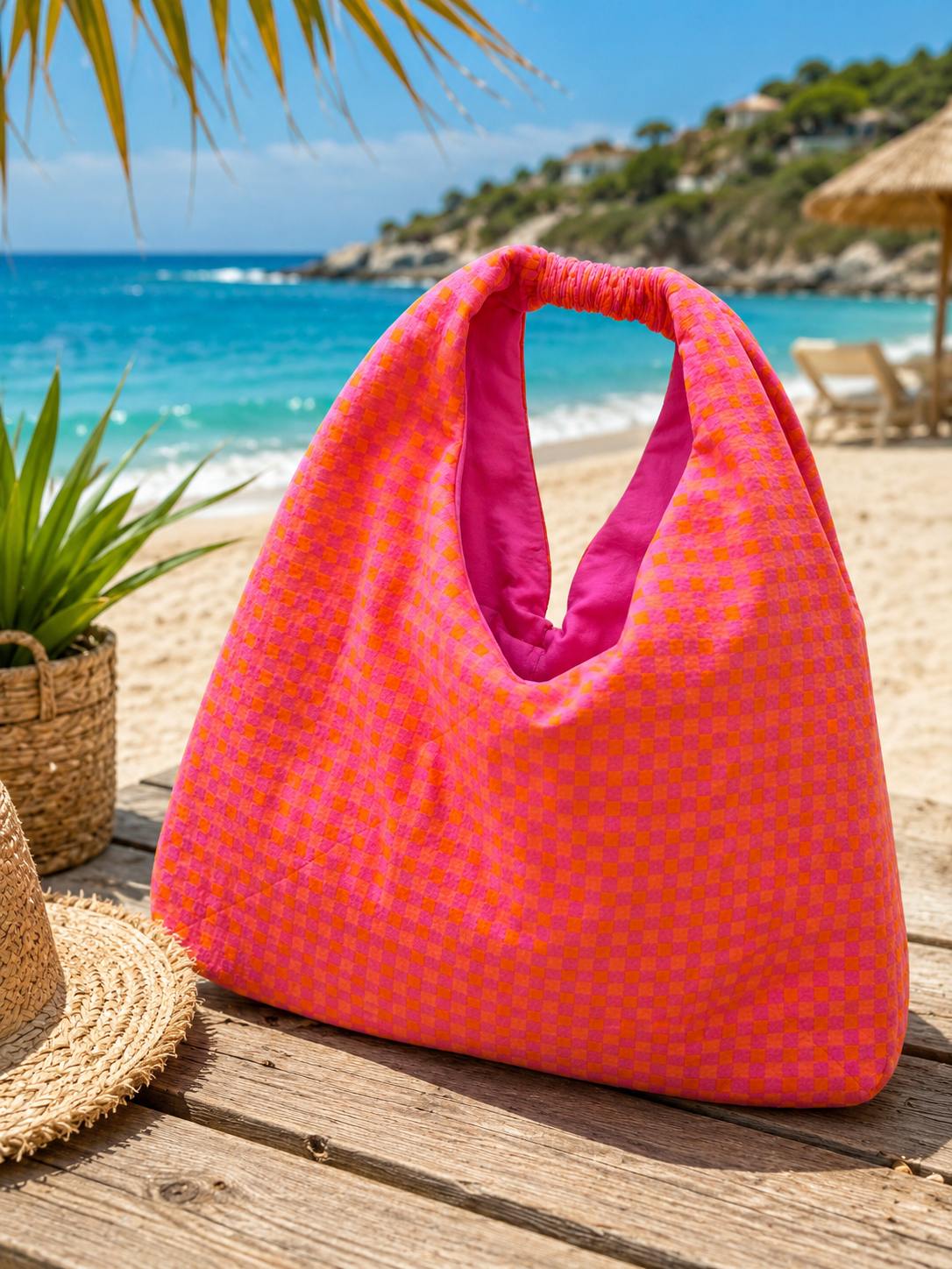 Sac hobo de plage Amandine